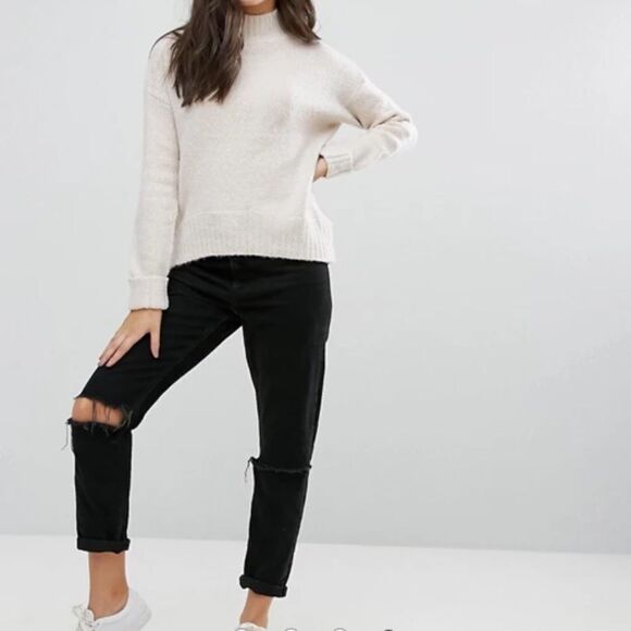 𝅺🌟nwt Brave Soul Oversized Funnel Neck Sweater🌟 - Picture 1 of 10